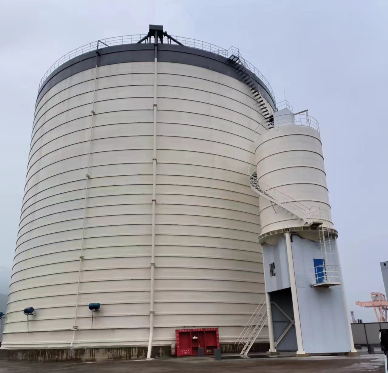 马山10万吨水泥钢板库