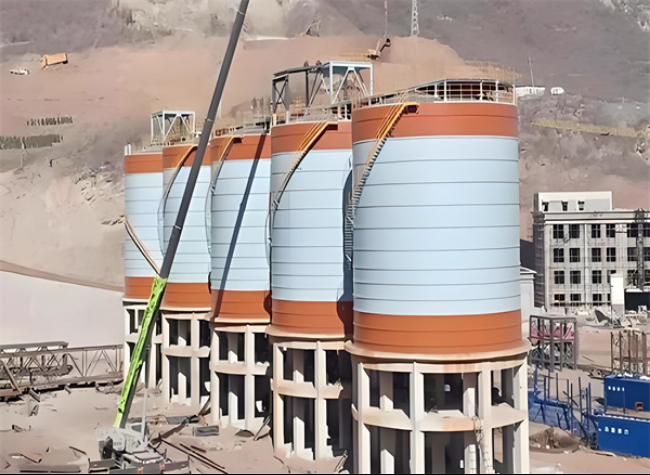 马山高架钢板仓